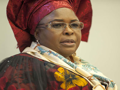 Geneva, 10 May, 2013  Dame (Dr) Patience Goodluck Jonathan, First Lady of Nigeria and President of the African First Ladies Peace Mission and Dr. Hamadoun I. Touré, Secretary – General, ITU  The Secretary-General of International Telecommunication Union (ITU) Dr Hamadoun I. Touré today appointed the First Lady of Nigeria and President of the African First Ladies Peace Mission, Her Excellency Dame (Dr) Patience Goodluck Jonathan, as ITU’s Child Online Protection (COP) Champion. ITU/Rowan Farrell