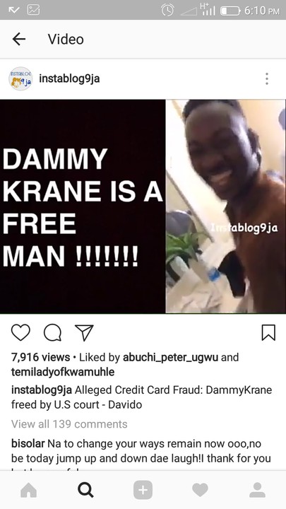 Dammy Krane Discharged And Acquitted By US Court 