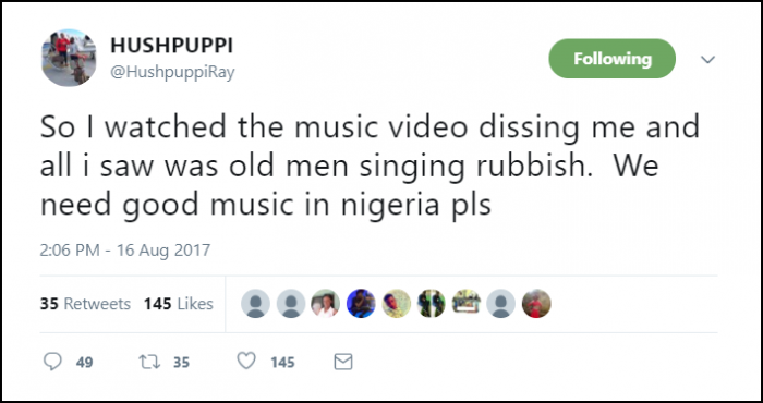 Hushpuppi blast timaya , olamide & phyno