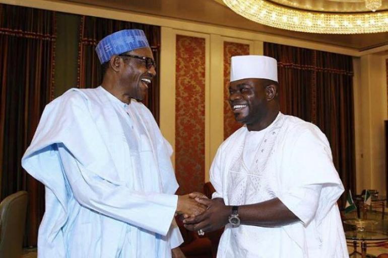 Yahaya Bello And President Buhari