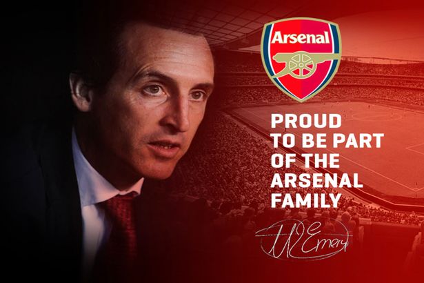 Unai Emery Confirmed New Arsenal Boss