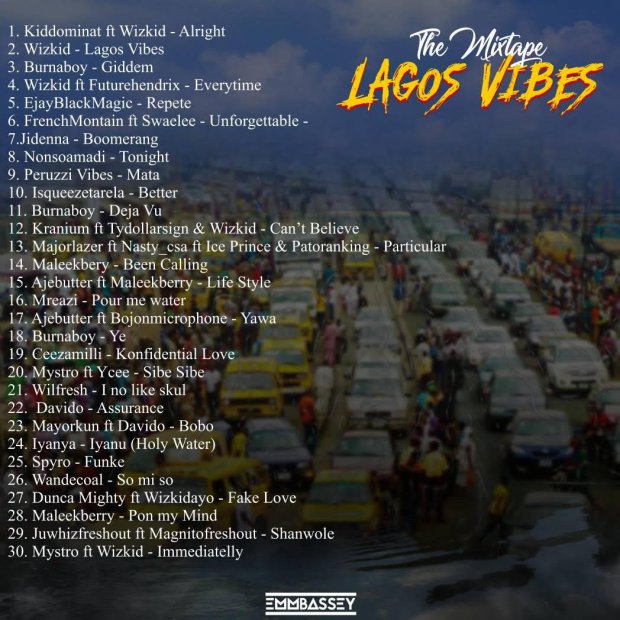 DJ Emmbassey – Lagos Vibes Mix 1