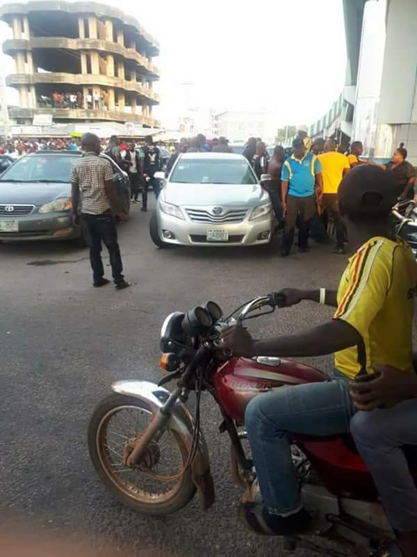 Photos Of Youths Resisting SARS Harassment In Abeokuta Today 1