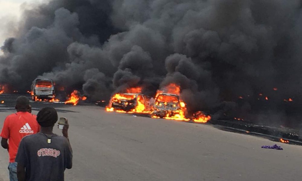 Otedola bridge fire: Lagos restricts tankers to designated trailer route