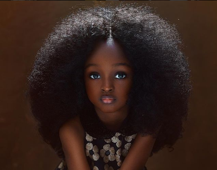 Social Media Dubs 5-Year-old Nigerian as ‘Most Beautiful Girl in The World’