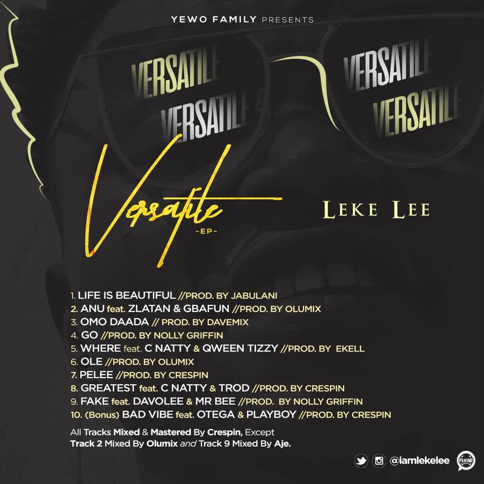 Leke Lee - Versatile EP