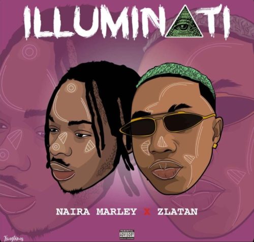 naira-marley-ft-zlatan-ibile-illuminati-art