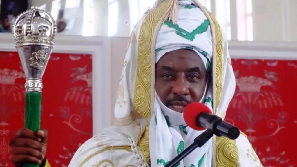 Watch Video Of How Dethroned Emir Of Kano, Sanusi Was Escorted Out Of The Palace